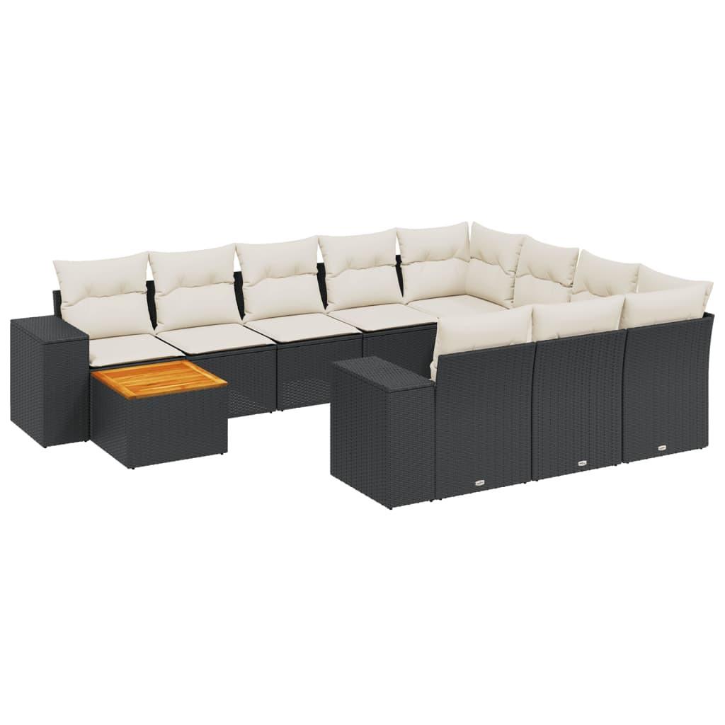 VidaXL Garten sofagarnitur poly-rattan