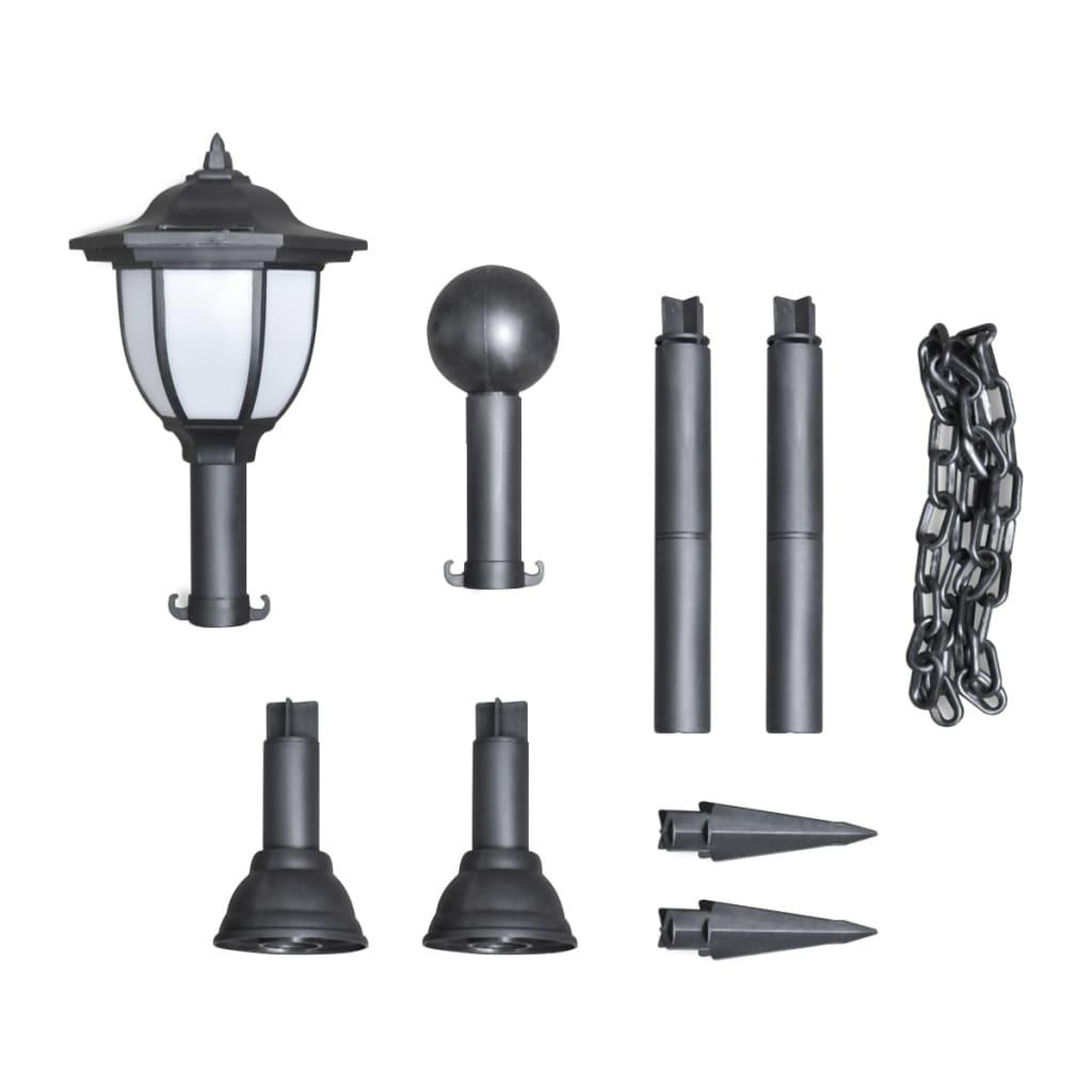 VidaXL Gartenlampe plastik