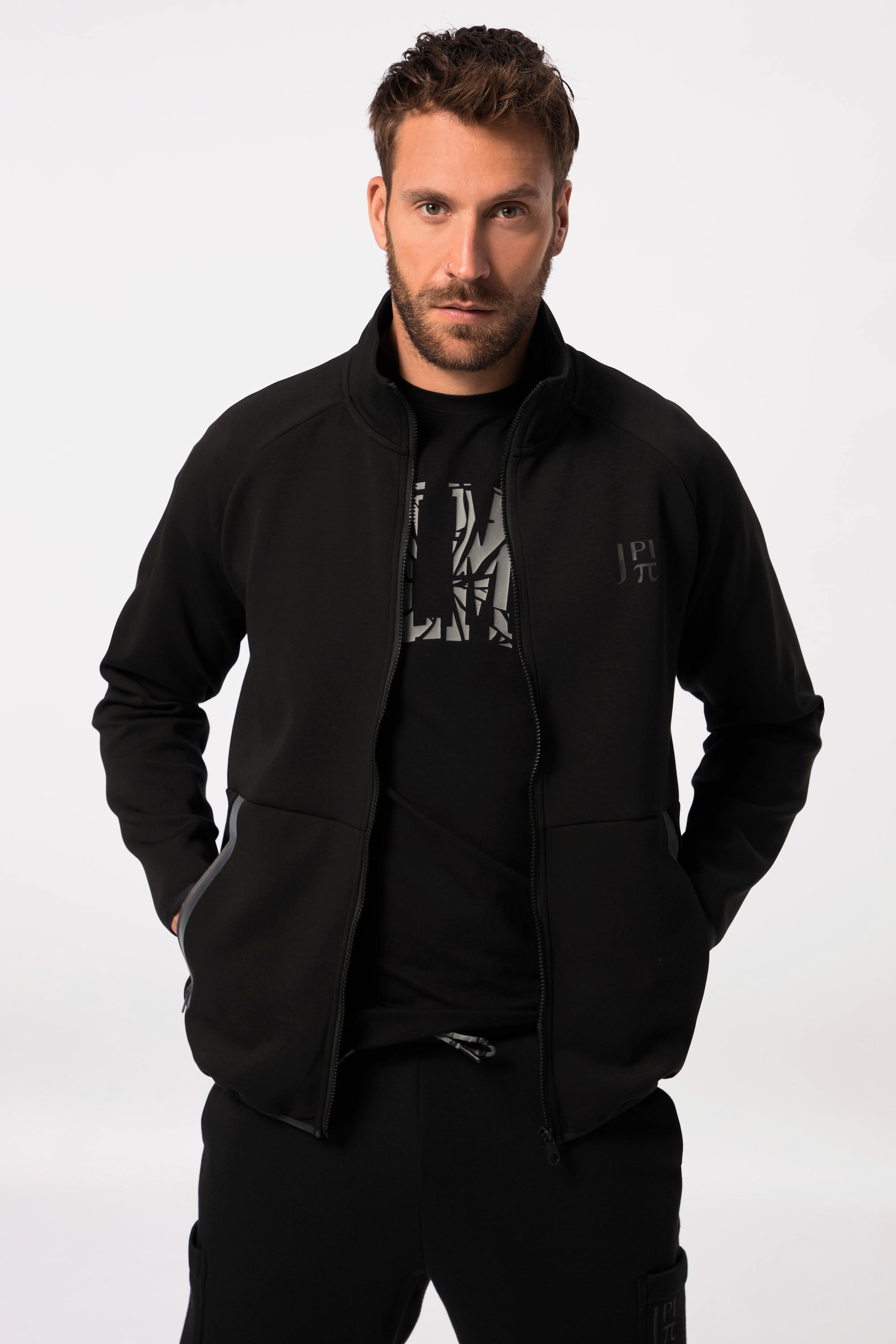 JP1880 Sweatjacke FLEXNAMIC®, Fitness, Stehkragen, Zipptaschen