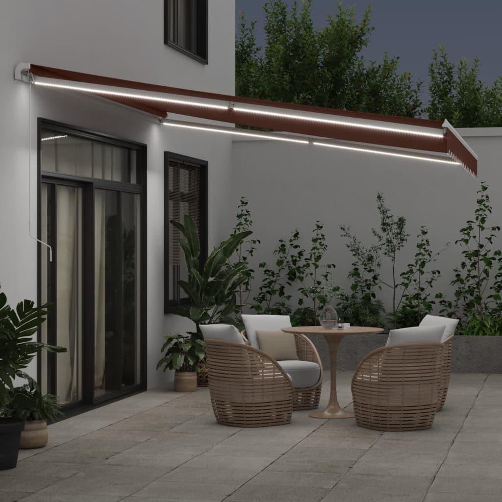 VidaXL Einziehbare markise aluminium