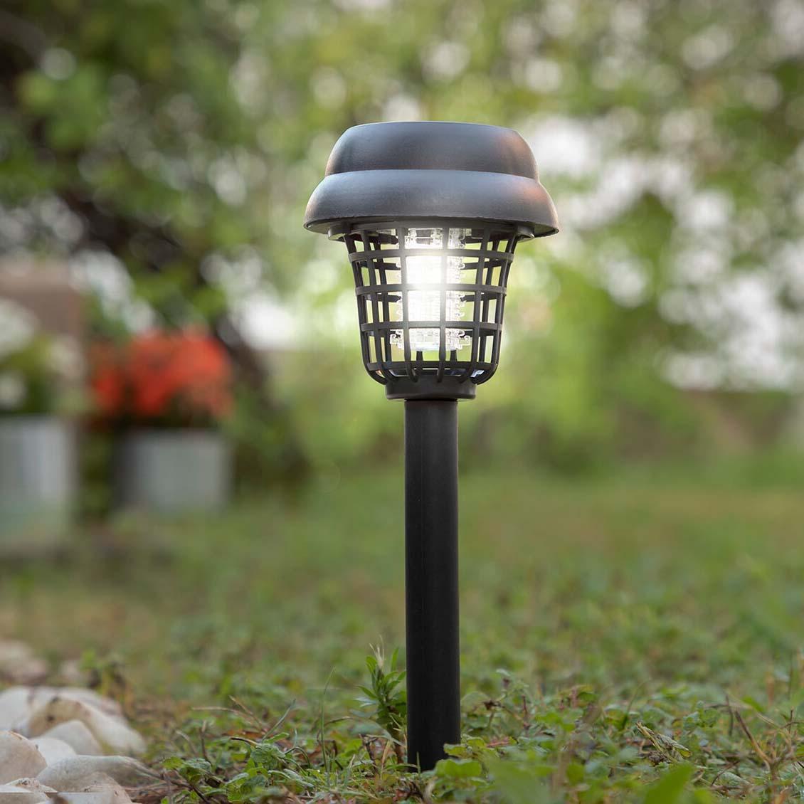 Northix Mückentötende Solarzellenlampe für den Garten