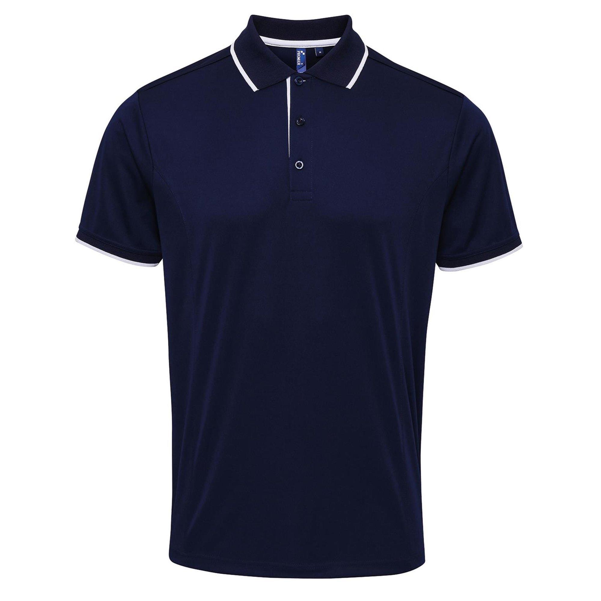 PREMIER Coolchecker Kontrast Polo Shirt