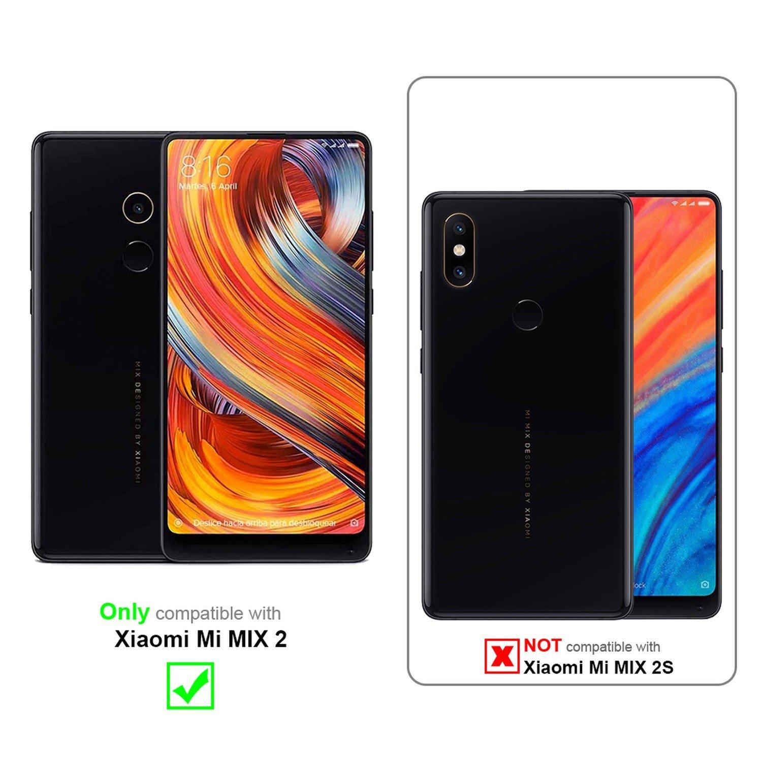 Cadorabo Hülle für Xiaomi Mi MIX 2 Magnetverschluss, Kartenfach