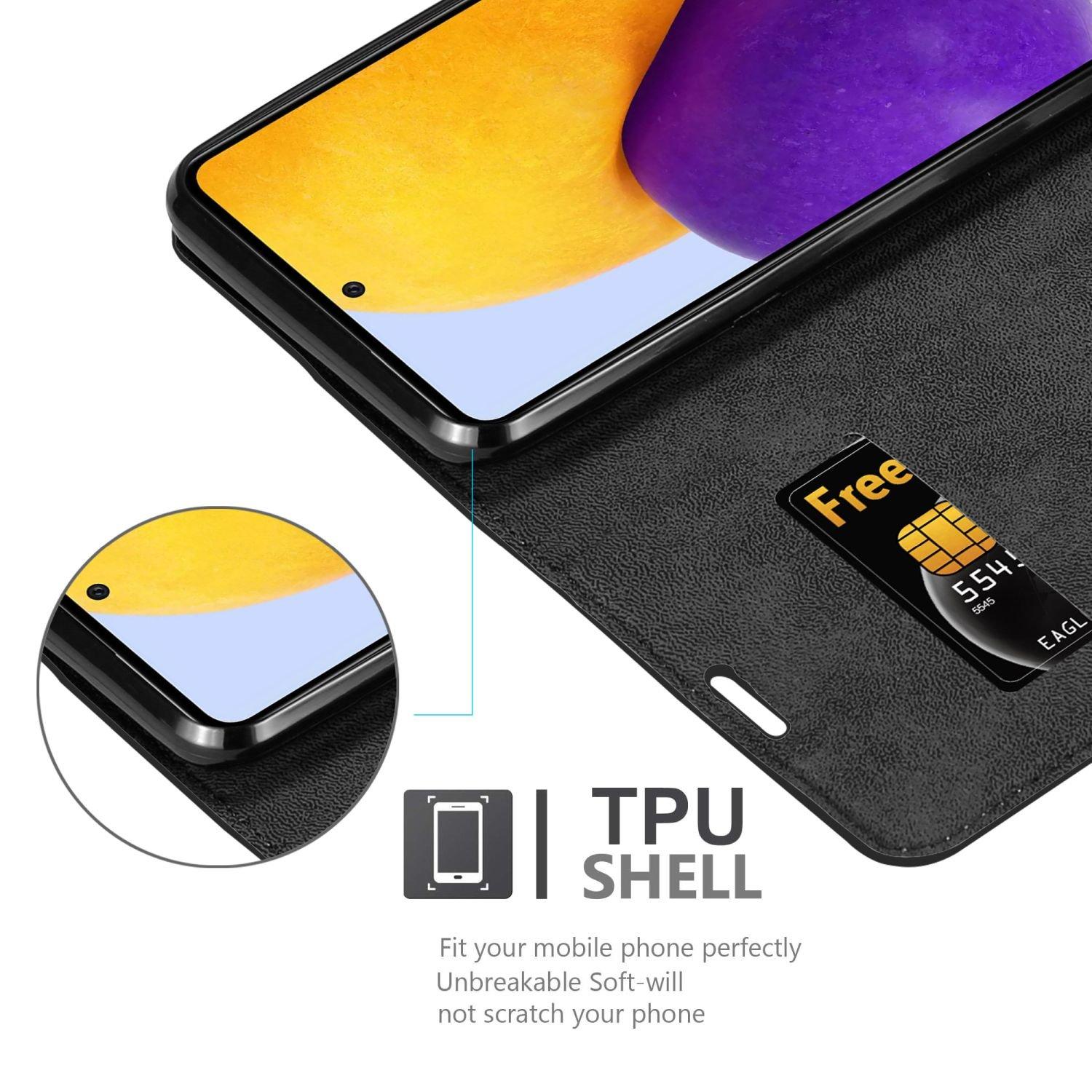 Cadorabo Hülle für Samsung Galaxy A73 5G Magnetverschluss, Kartenfach