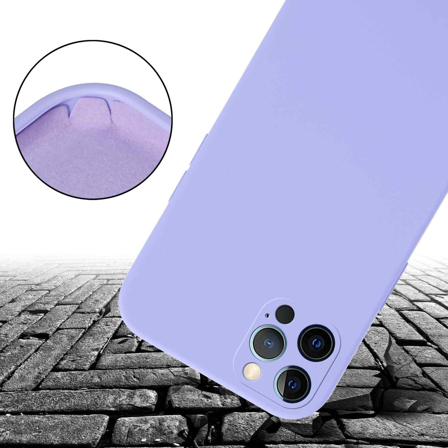 Cadorabo Handy Kette für Apple iPhone 12 12 PRO Silikon Schutzhülle