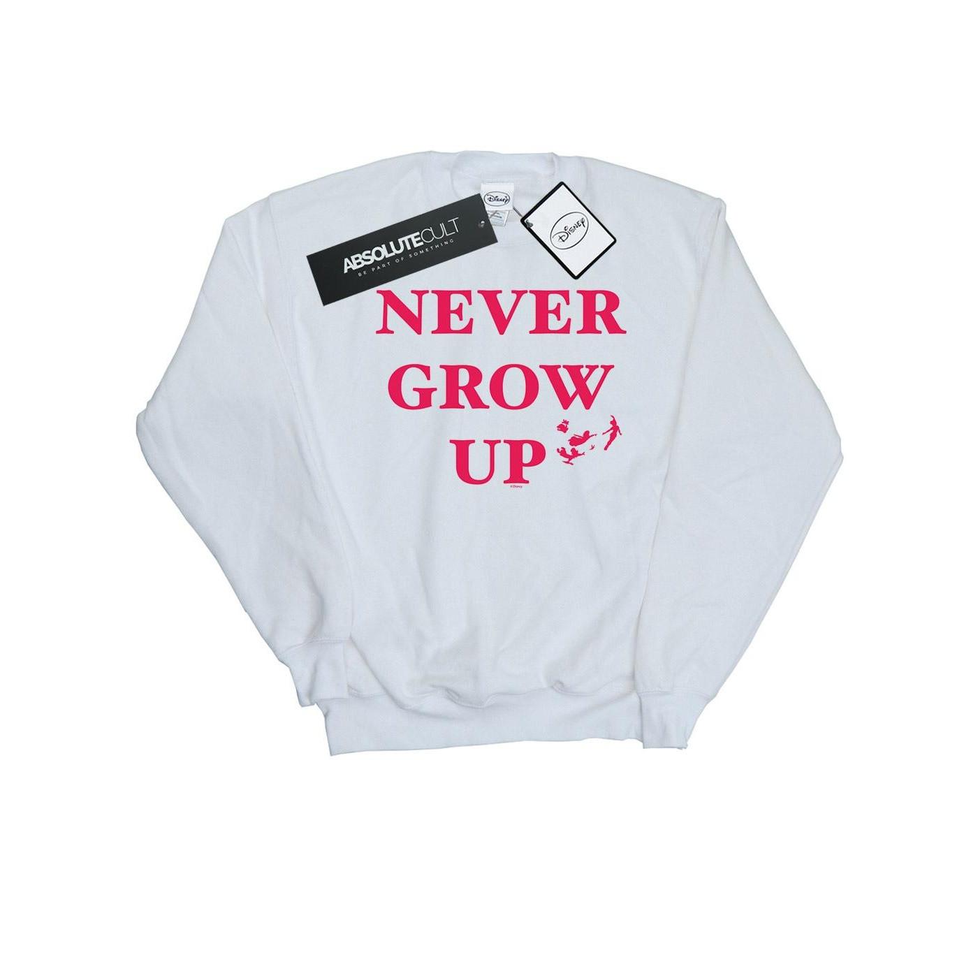 Disney Never Grow Up Sweatshirt