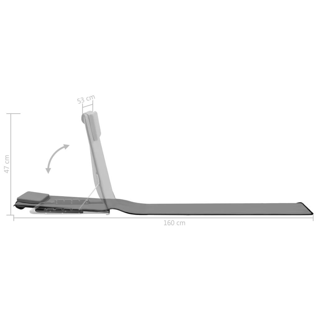 VidaXL Strandmatte gewebe