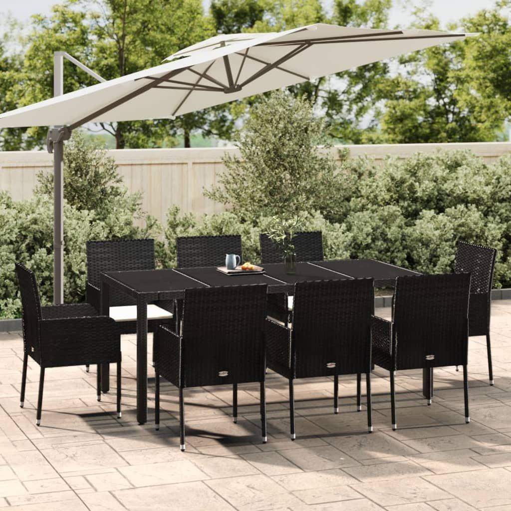 VidaXL Garten essgruppe poly-rattan