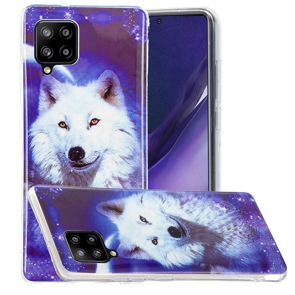 Cover-Discount Galaxy A42 - Fluoreszierendes Silikon Case