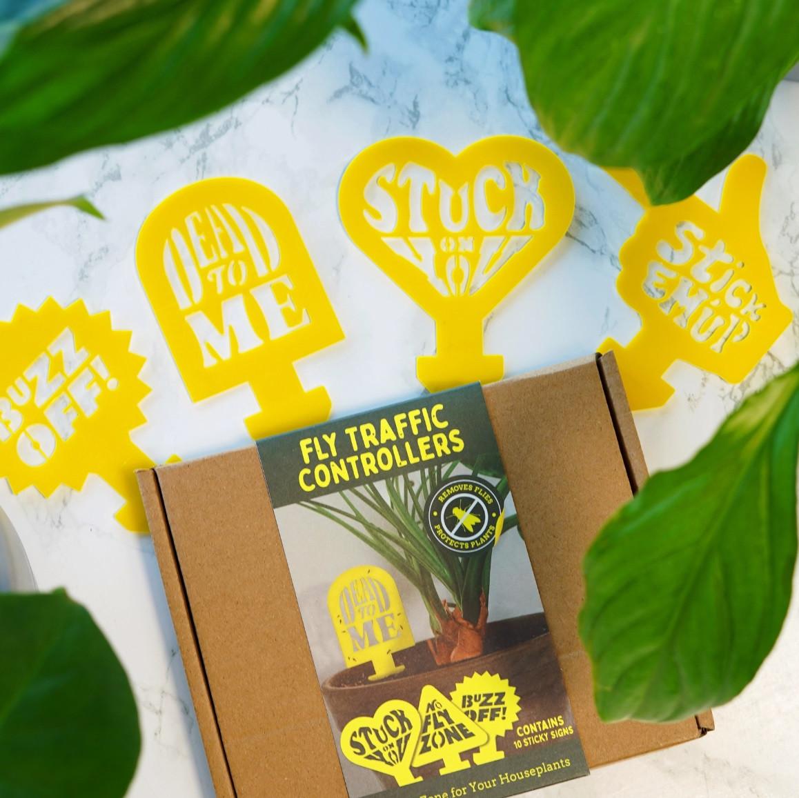 Bubblegum Pflanzen Insektenfalle Klebefallen 10 Stück