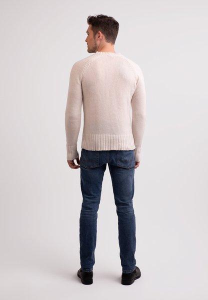 CASH-MERE.CH Recycelter Kaschmir V-Ausschnitt Pullover
