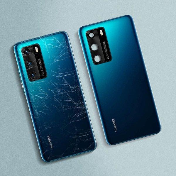 HUAWEI Ersatzteil Akkudeckel Huawei P40 Blau