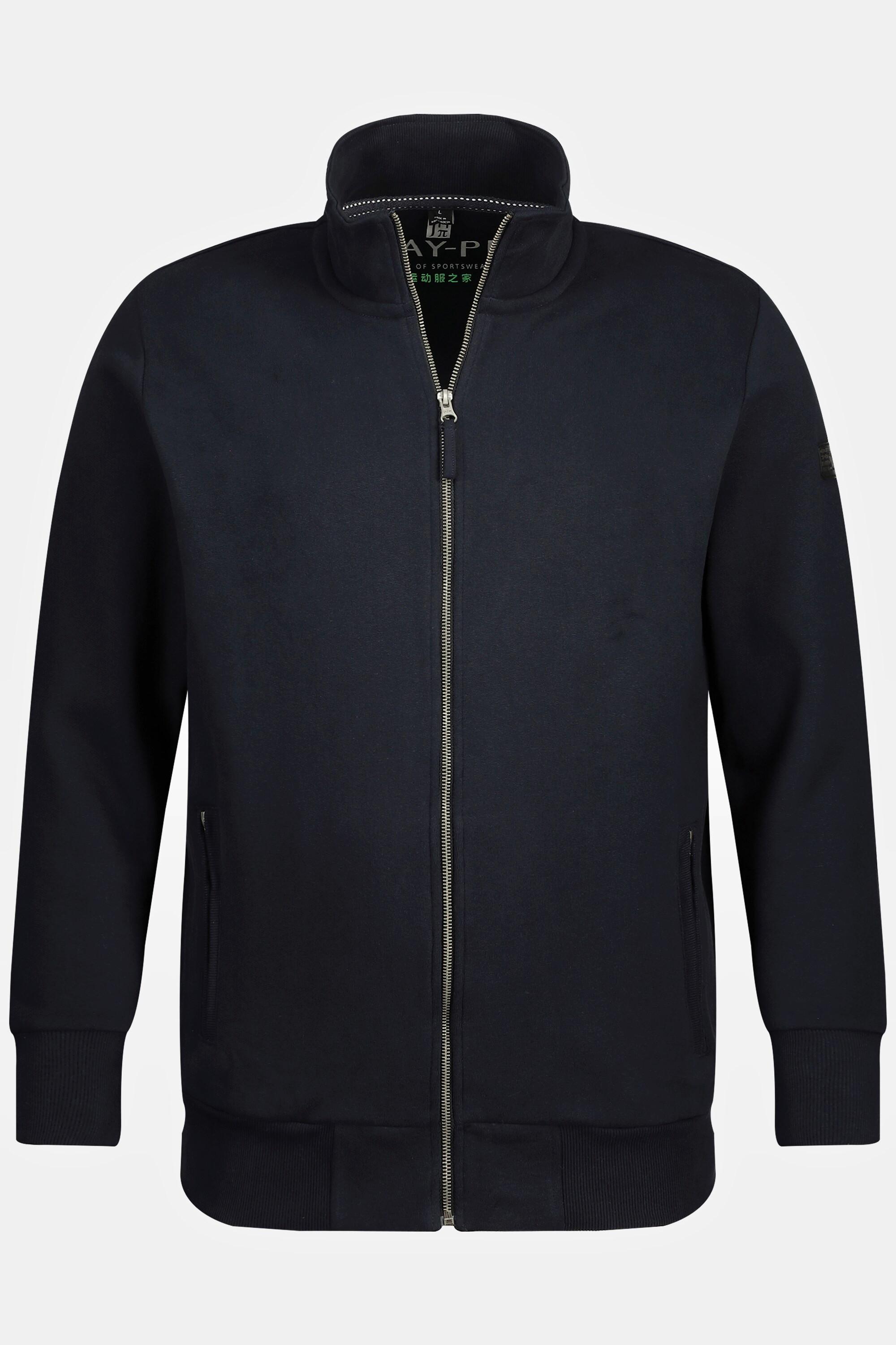 JP1880 Sweatjacke, Stehkragen