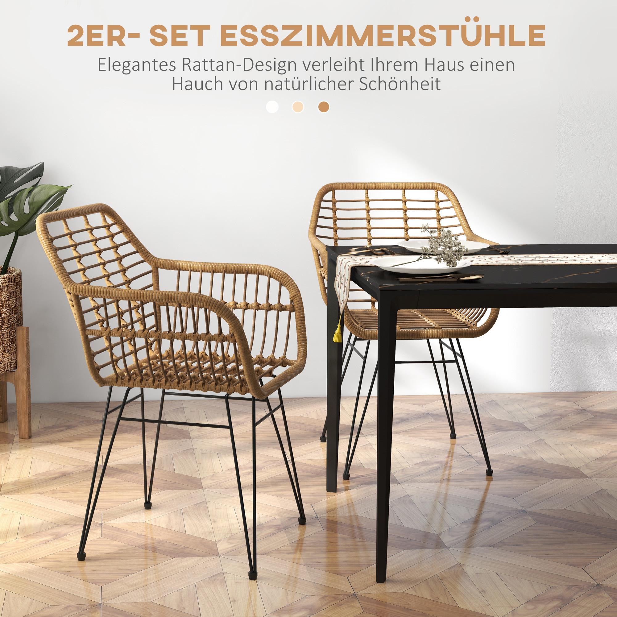 HOMCOM Esszimmerstühle