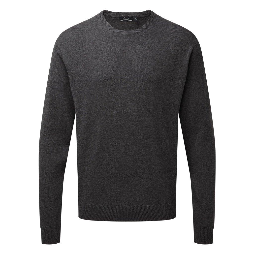 PREMIER Rundhals Sweater Mit Baumwolle
