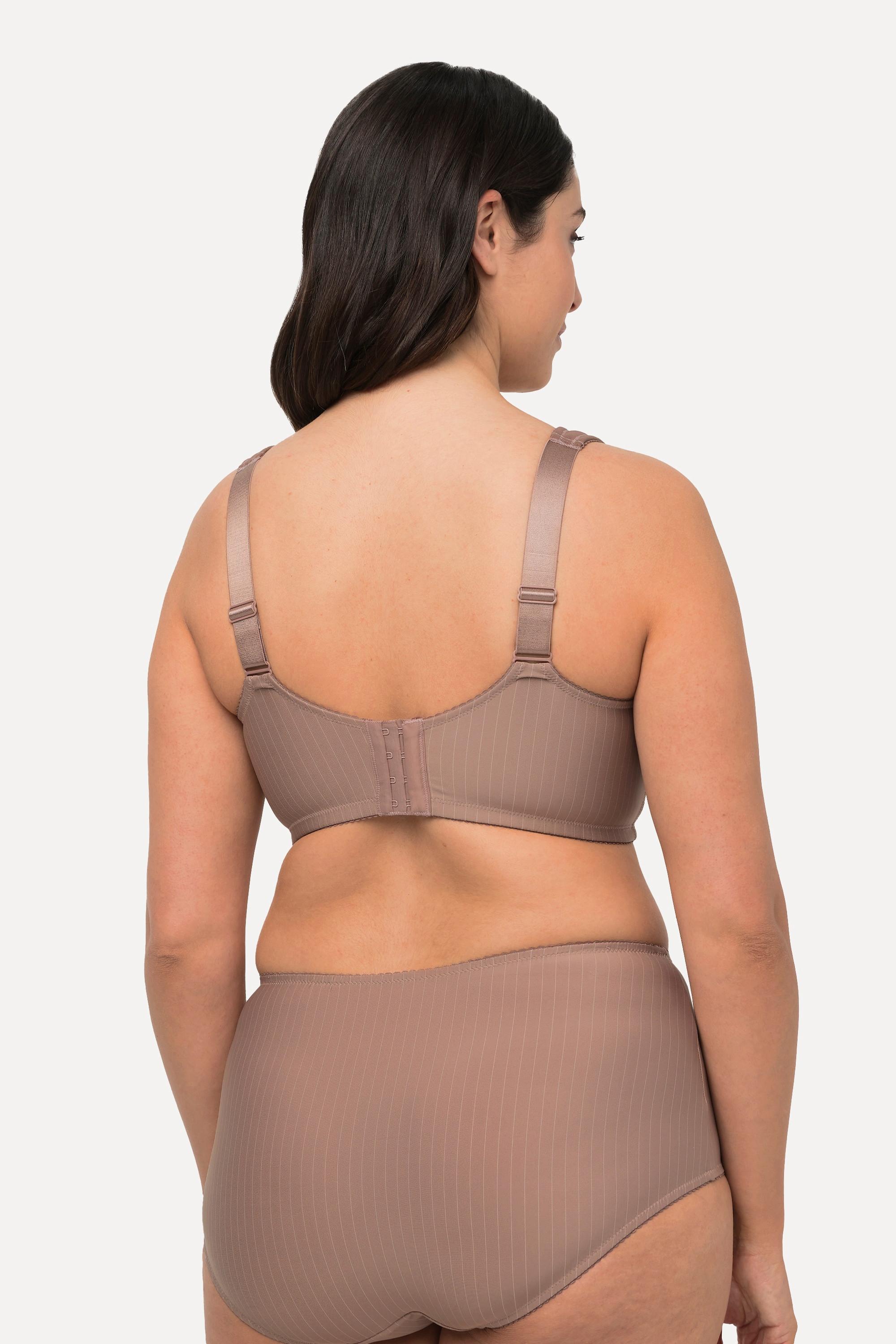 Ulla Popken Entlastungs-BH, ohne Bügel, Strassanhänger, Cup C - G