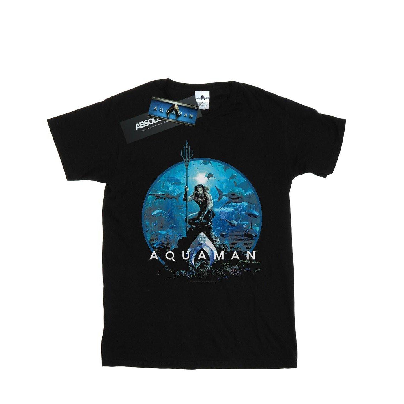 DC COMICS Aquaman Filmposter T-Shirt