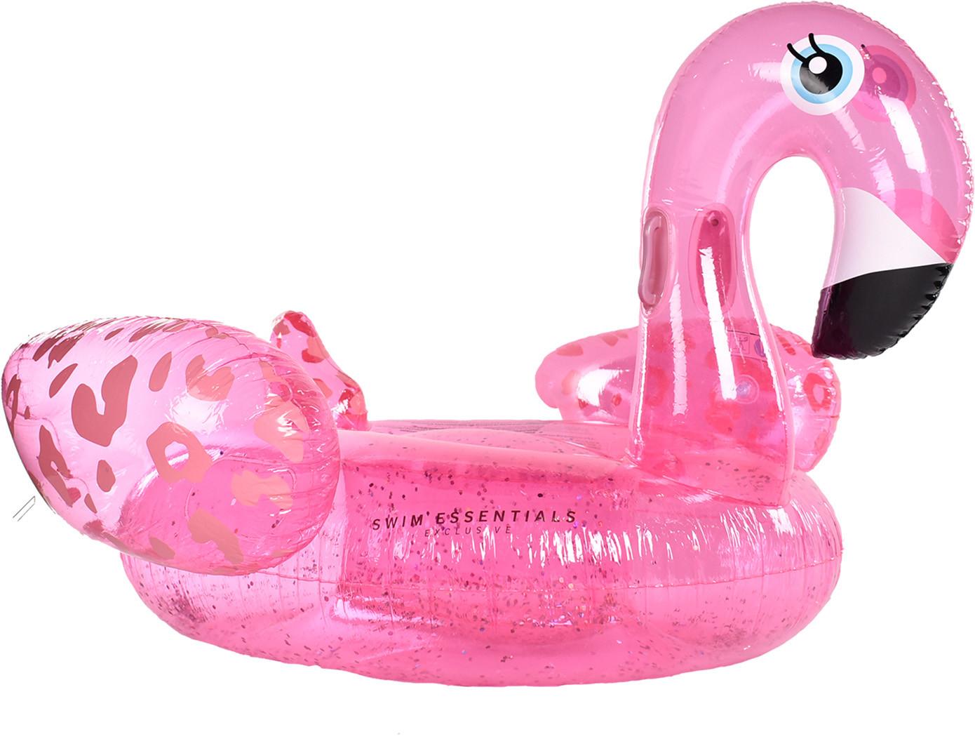 Swim Essentials Schwimmtiere 150cm Leopard Flamingo