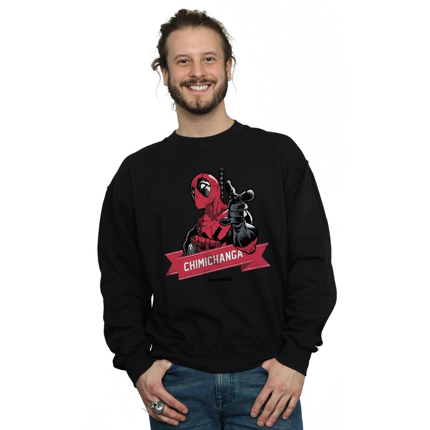 MARVEL Chimichanga Finger Sweatshirt