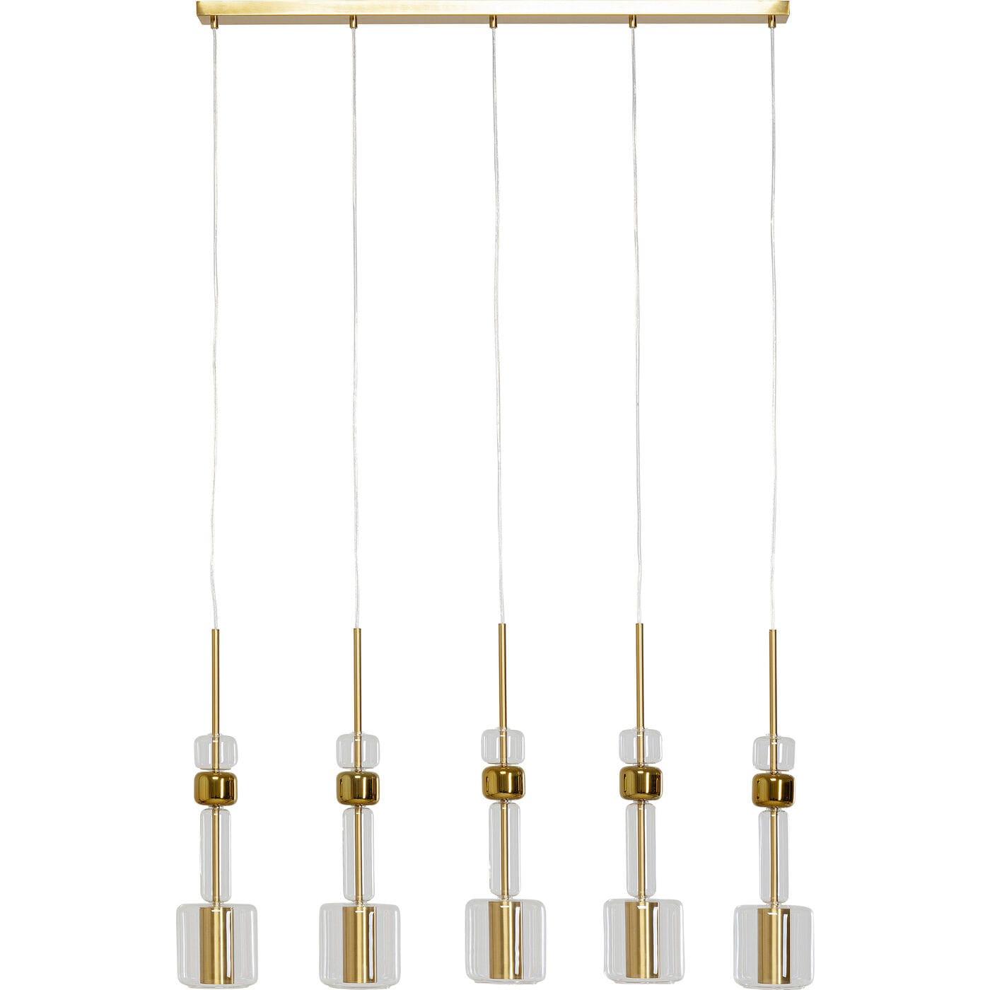 KARE Design Hängeleuchte Candy Bar gold 103