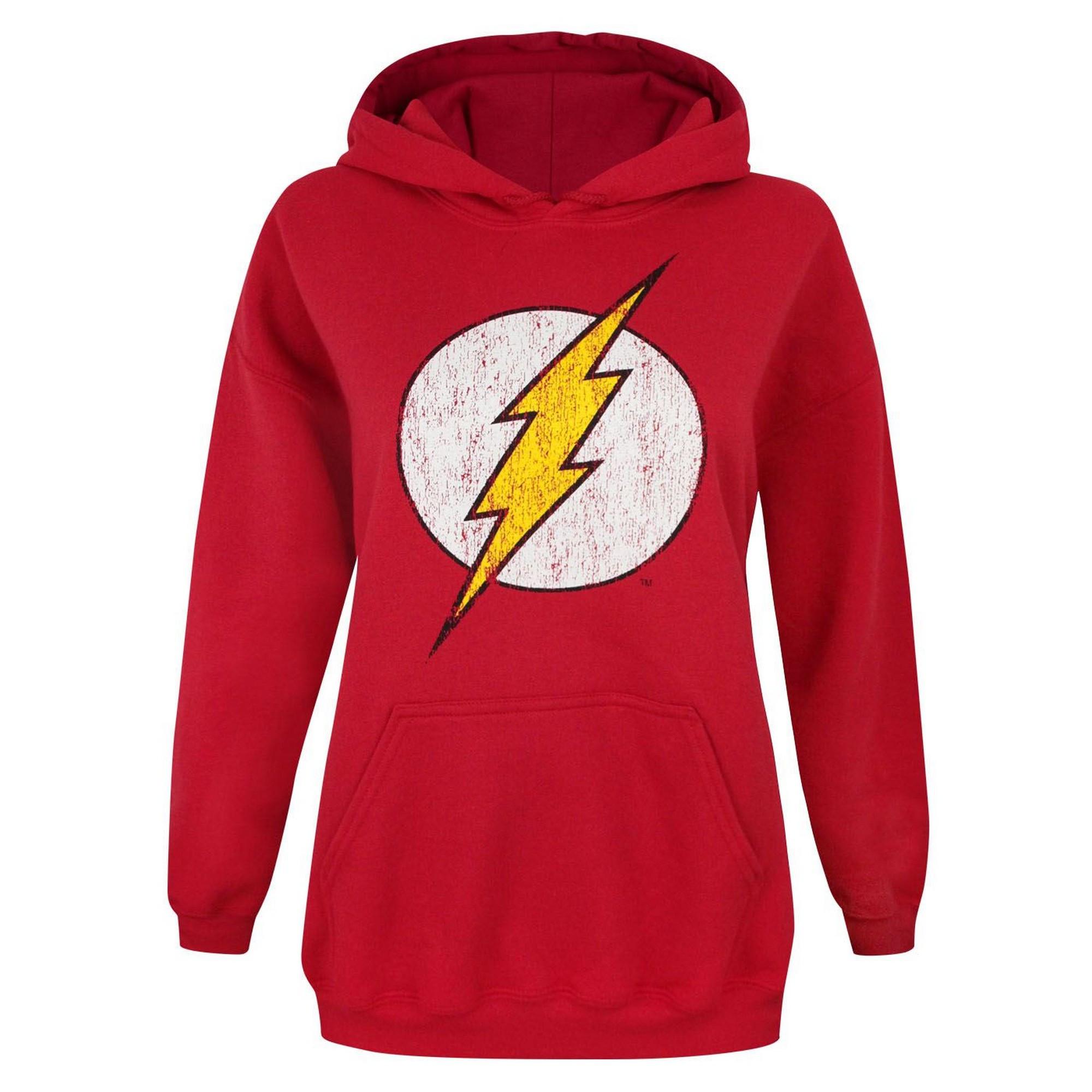 Flash Kapuzenpullover mit Logo im UsedLook