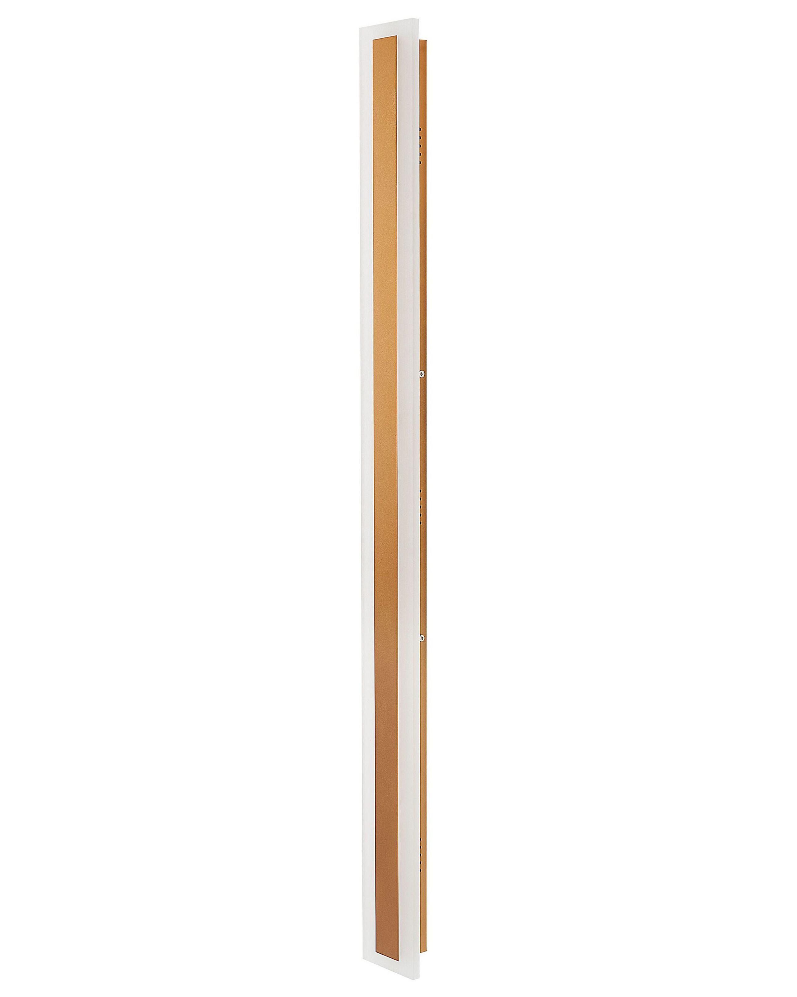 Beliani LED Aussenwandleuchte aus Stahl Modern ROSALIE