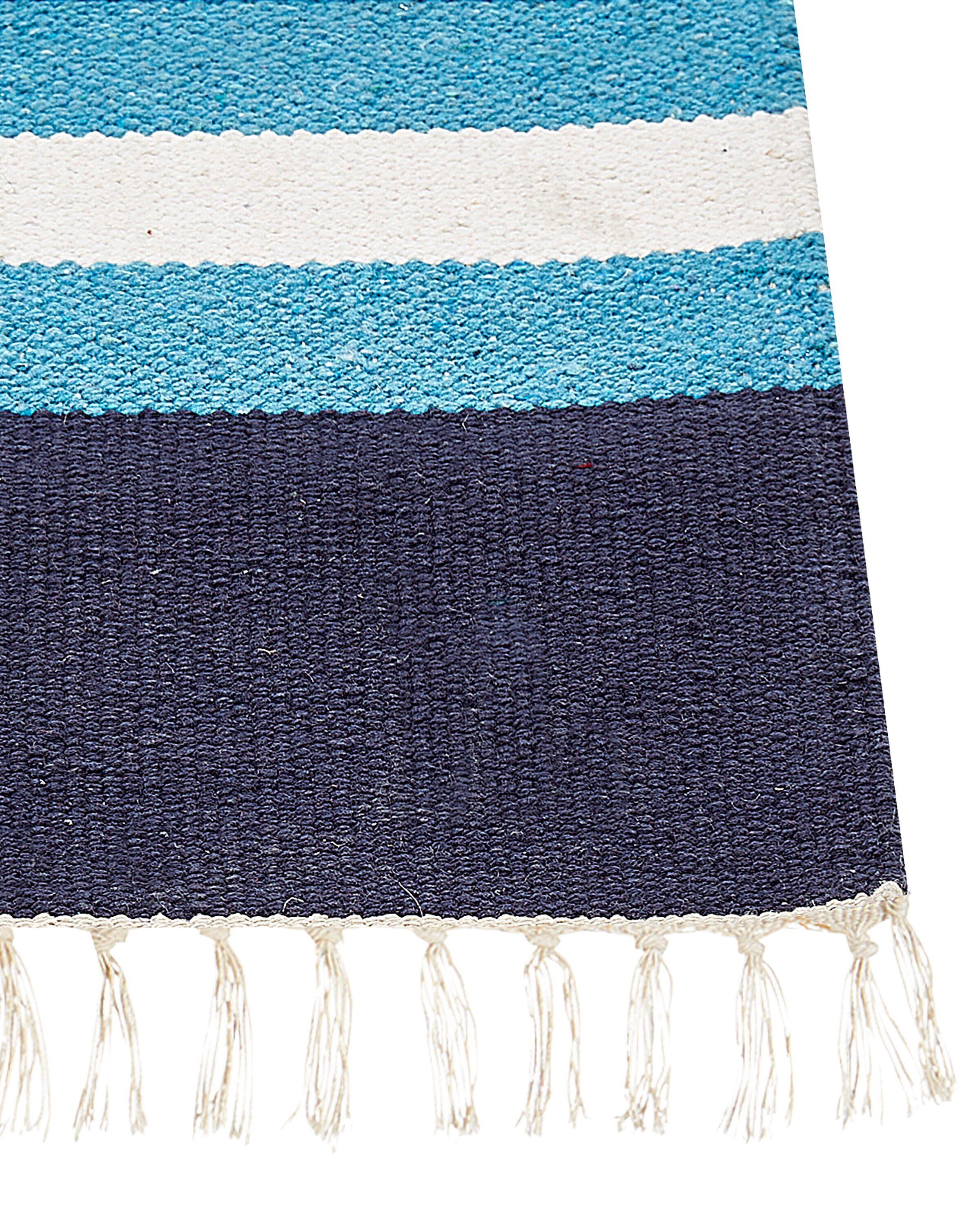 Beliani Teppich aus Baumwolle Klassisch NORATUS