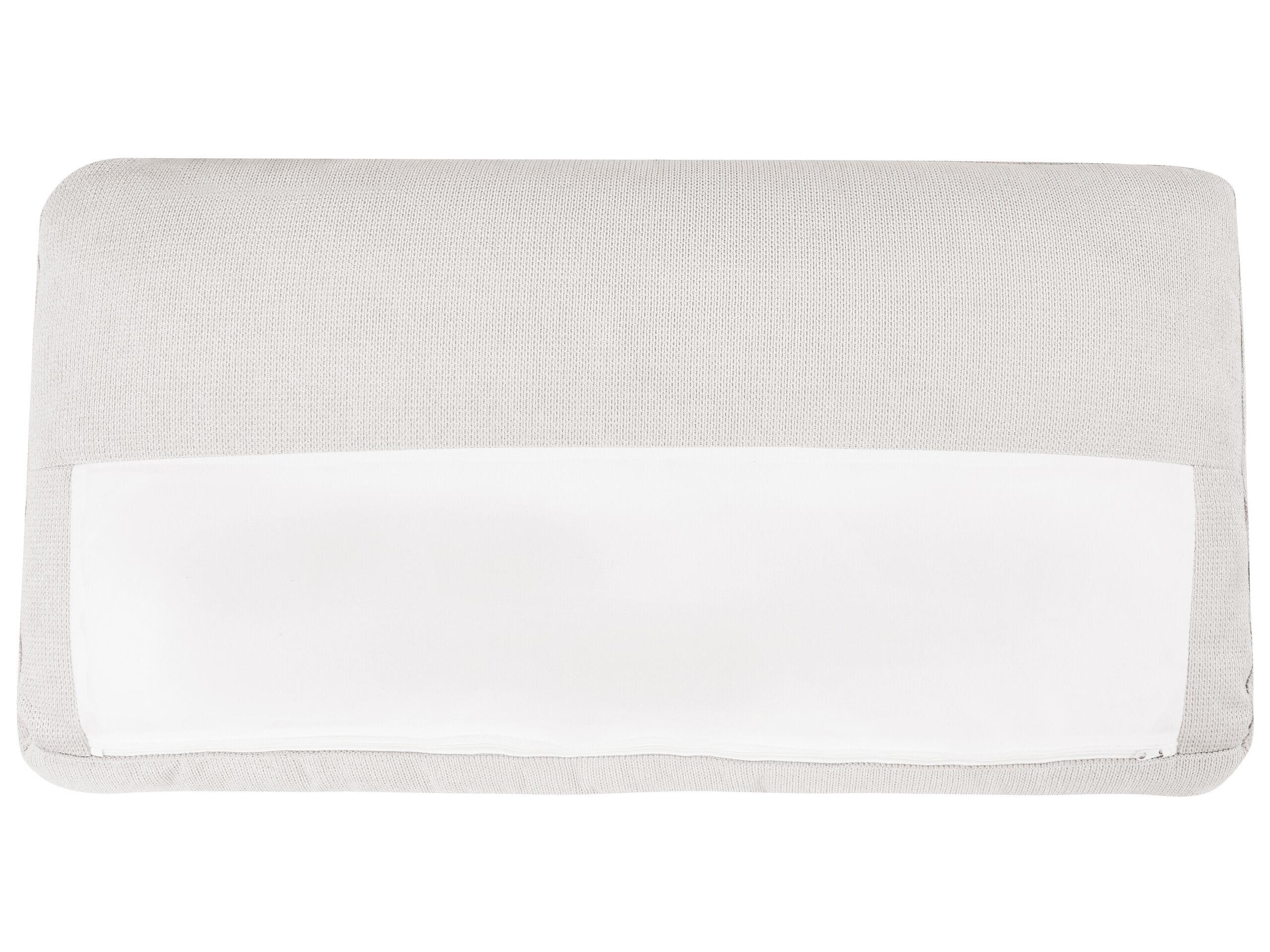 Beliani Ecksofa aus Polyester Skandinavisch LOFOTEN