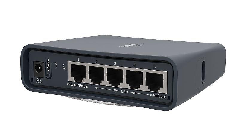 MikroTik hAP ac lite tower Schwarz Power over Ethernet (PoE)