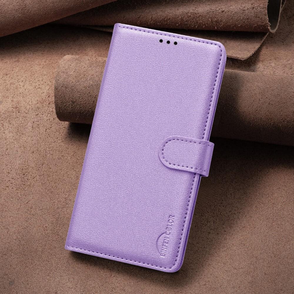 Cover-Discount Google Pixel 9a - BINFEN Leder Etui Hülle mit RFID Blocker