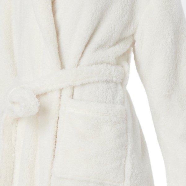 Schiesser Teddy Fleece - Morgenmantel / Bademantel