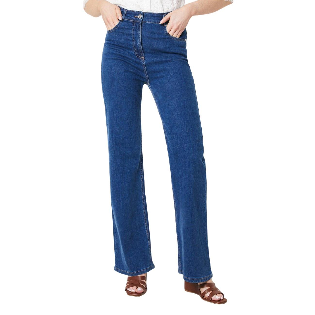 Principles High Waist Weites Bein Jeans