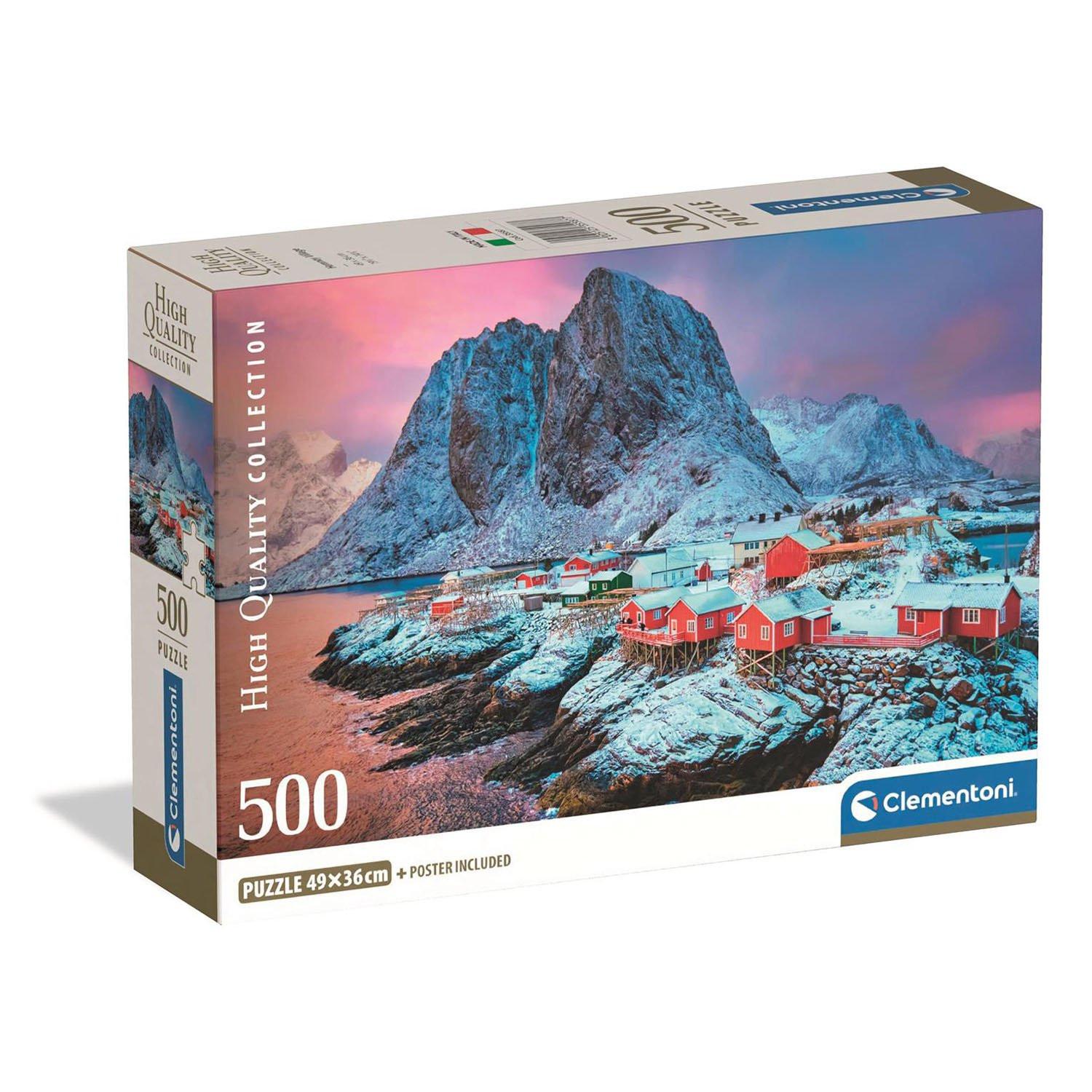 Clementoni Puzzle Hamnoy Village (500Teile)