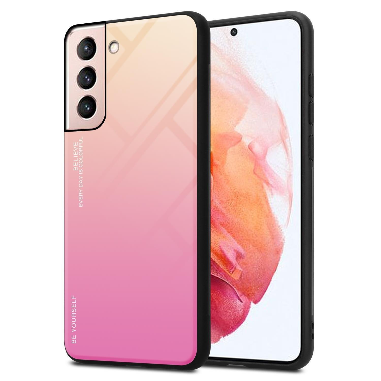 Cadorabo Hülle für Samsung Galaxy S21 5G Zweifarbig