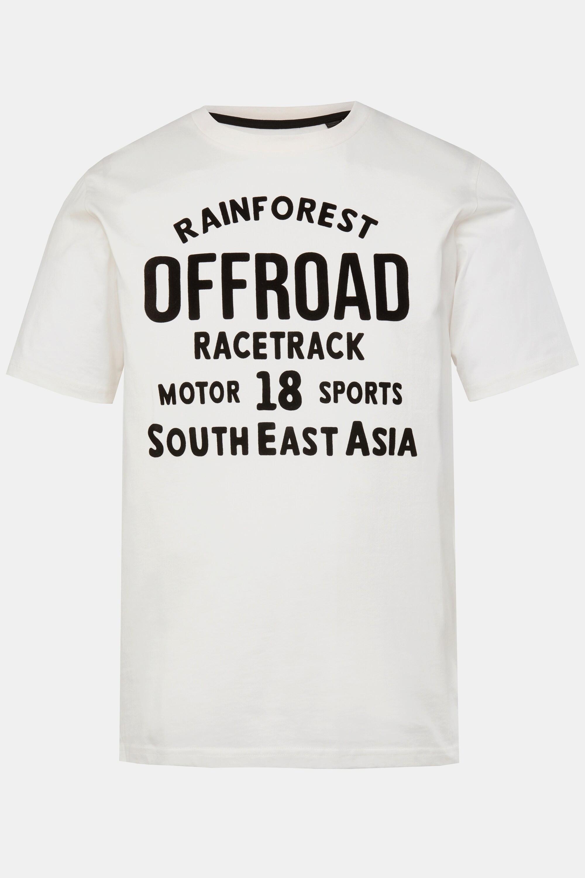 JP1880 Halbarm Brustprint T-Shirt