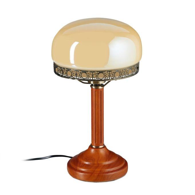 B2X Tischlampe im antiken Stil Beige