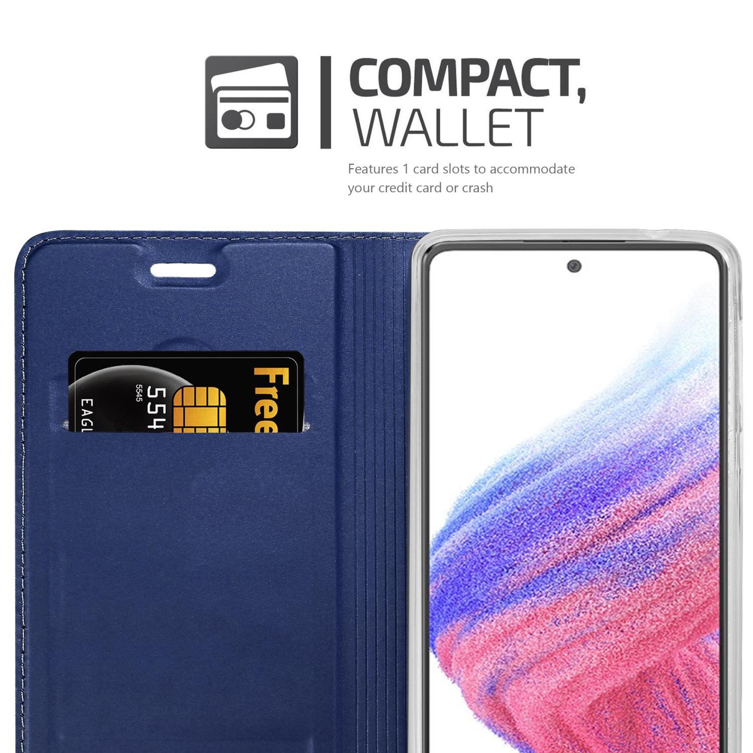Cadorabo Hülle für Samsung Galaxy A53 5G Magnetverschluss, Kartenfach