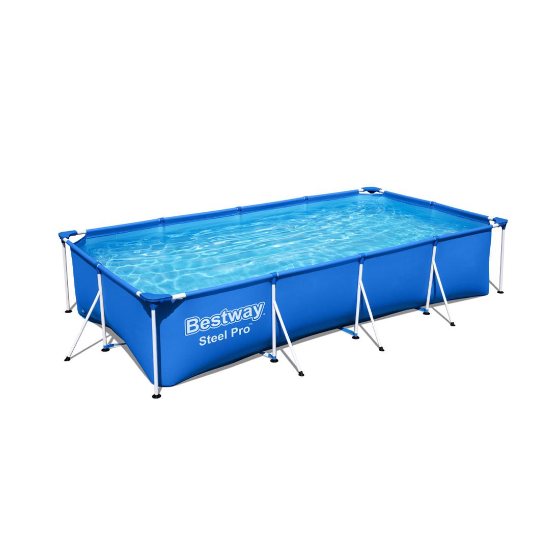 Bestway Steel Pro Frame Pool Set 400x211x81cm ink. Filterpumpe