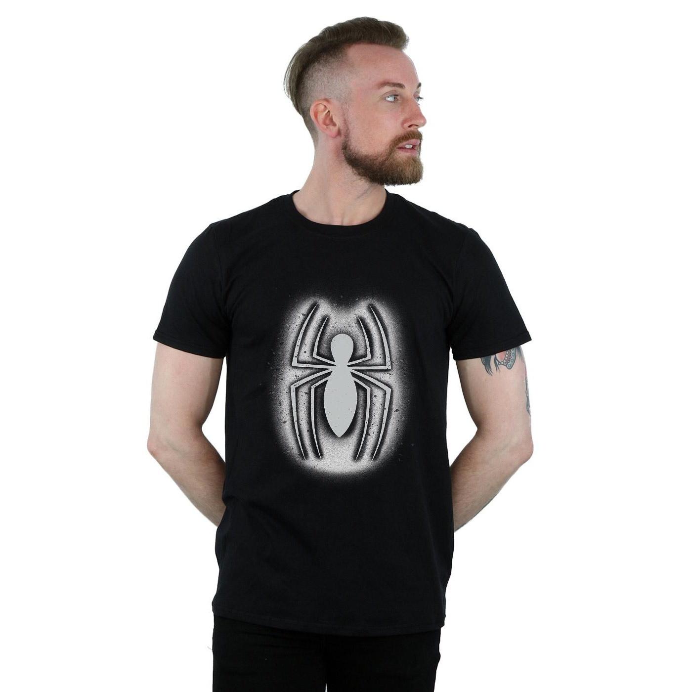MARVEL Spider-Man Spray Paint Logo T-Shirt