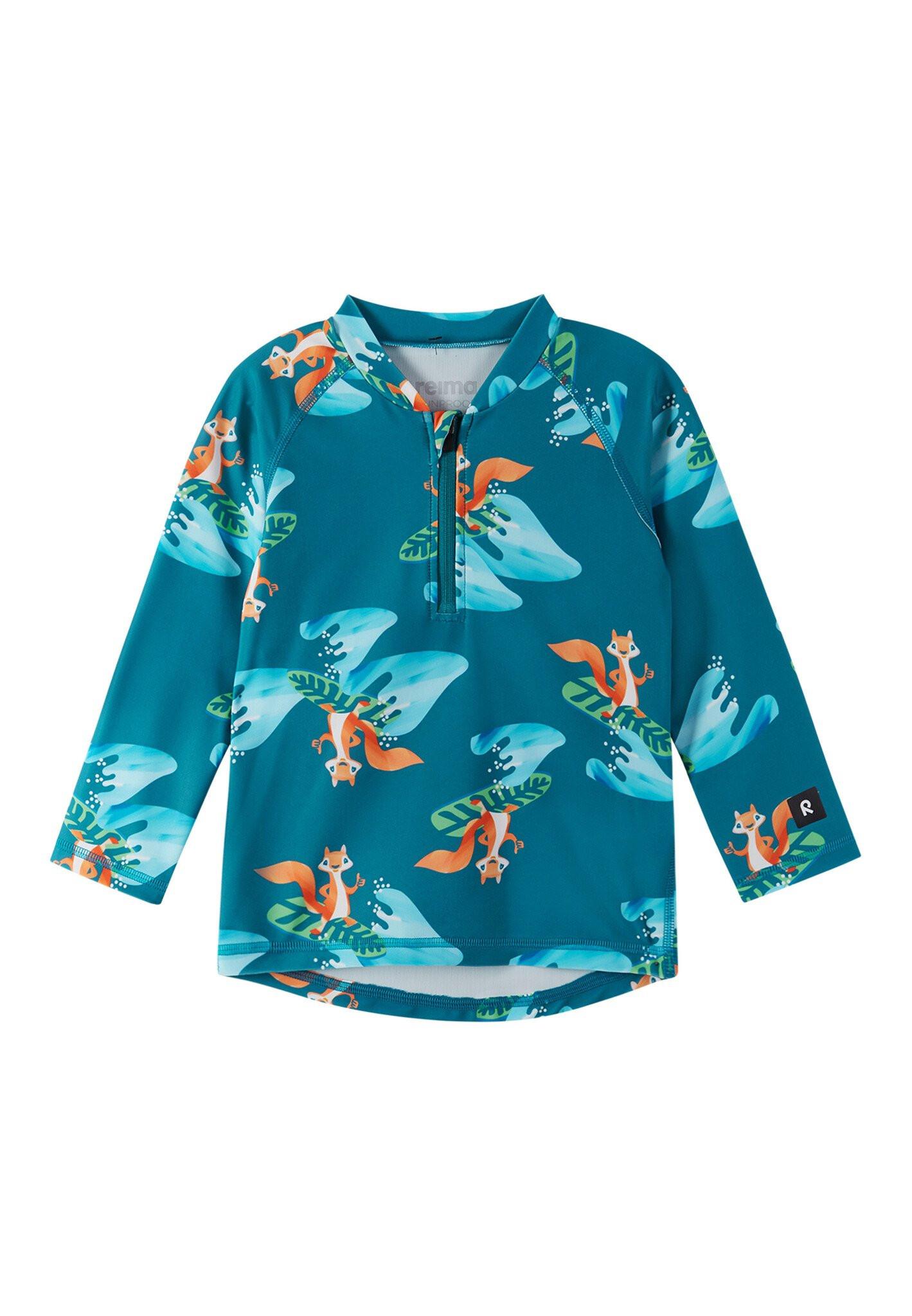 Reima Kleinkinder UV T-Shirt Tuvalu Deep ocean