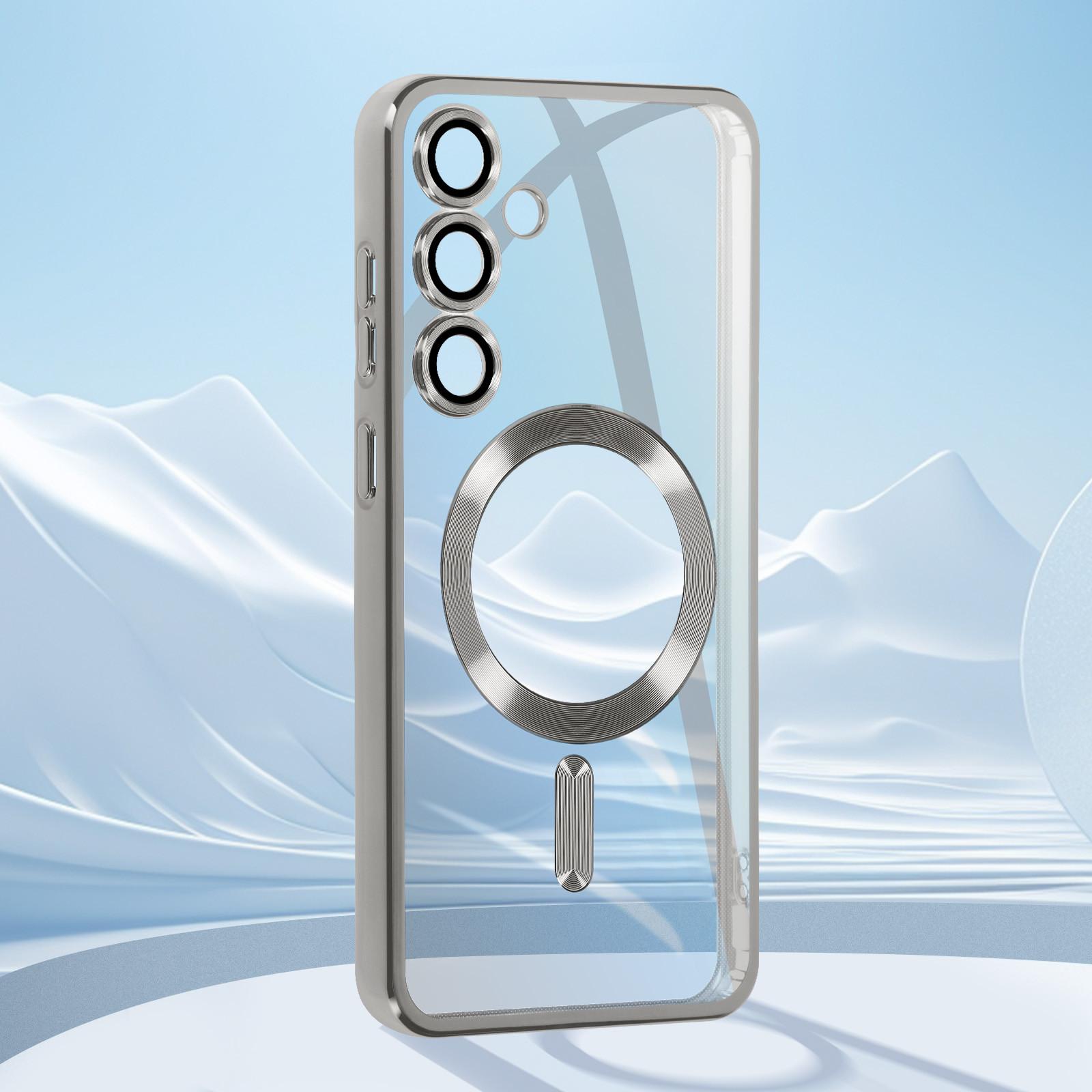 Avizar MagSafe Hülle Samsung S24 Silber