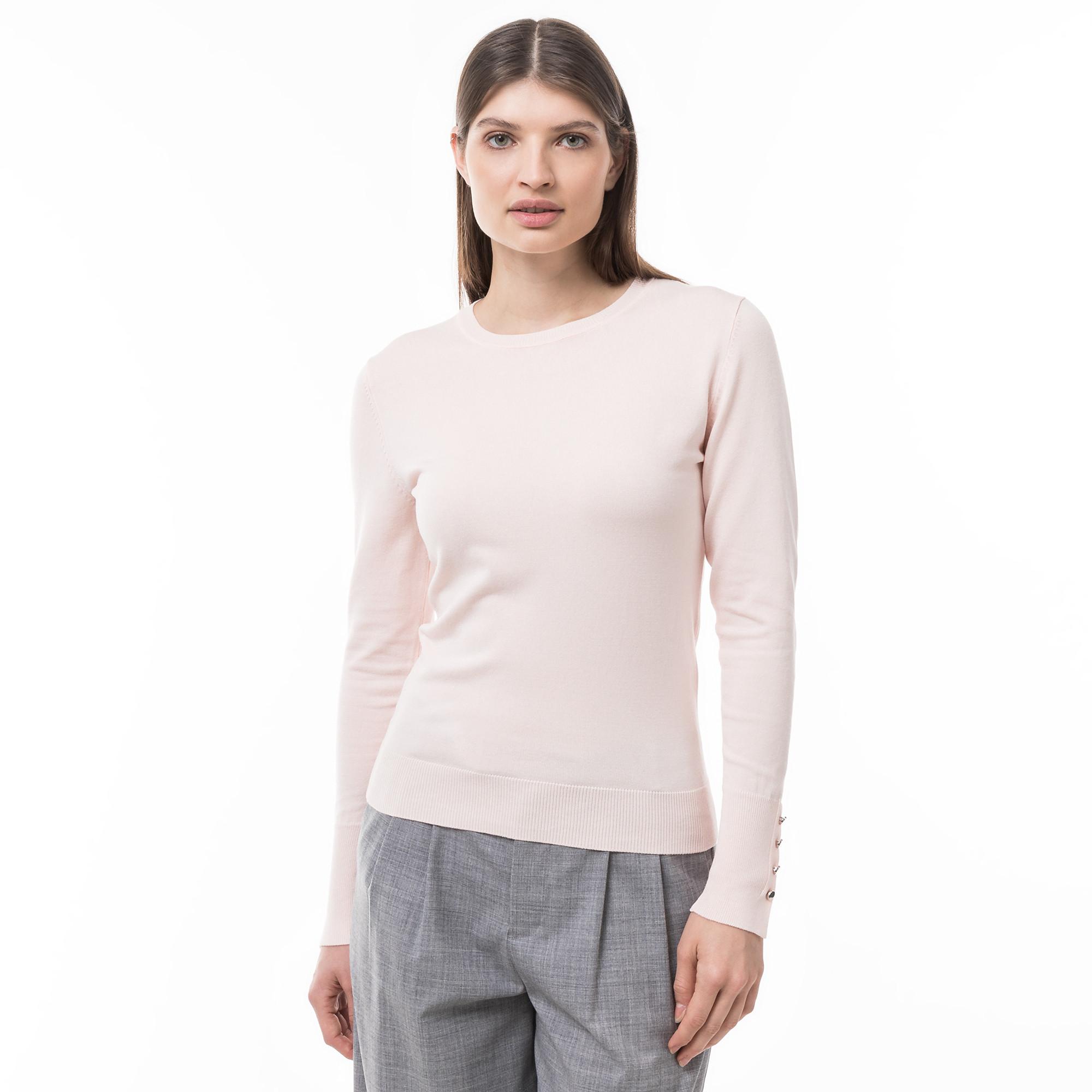Manor Woman viscose nylon Pullover, Rundhals
