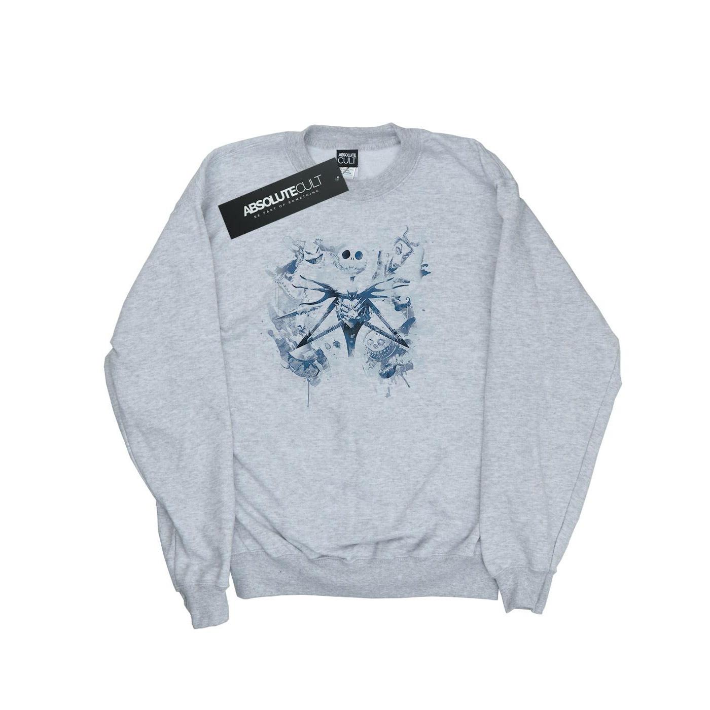 Disney Nightmare Before Christmas Paint Spray Carers Sweatshirt