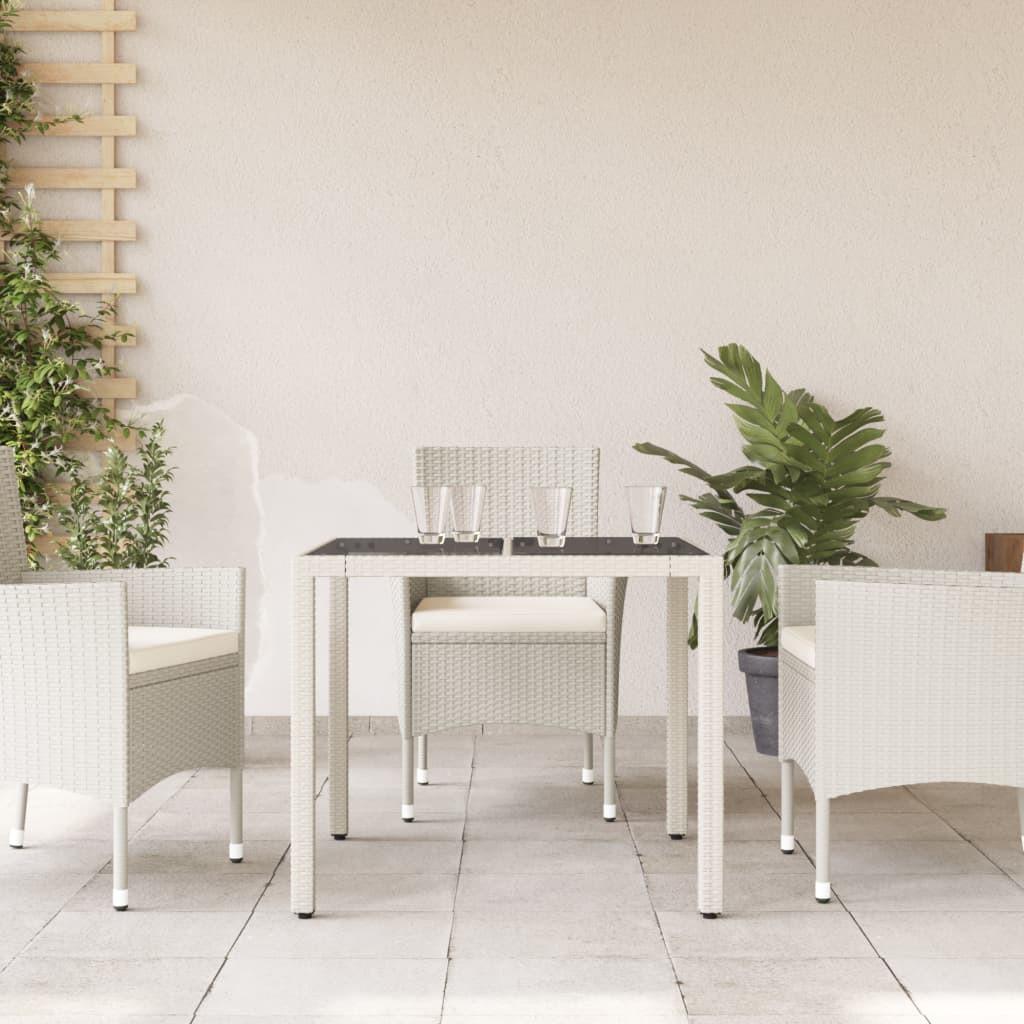 VidaXL Gartentisch poly-rattan