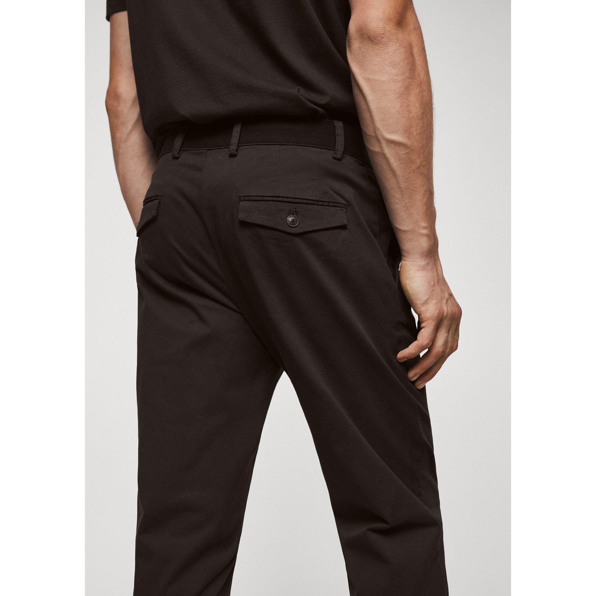 Mango Man Prato Tapered Fit Chino Hose