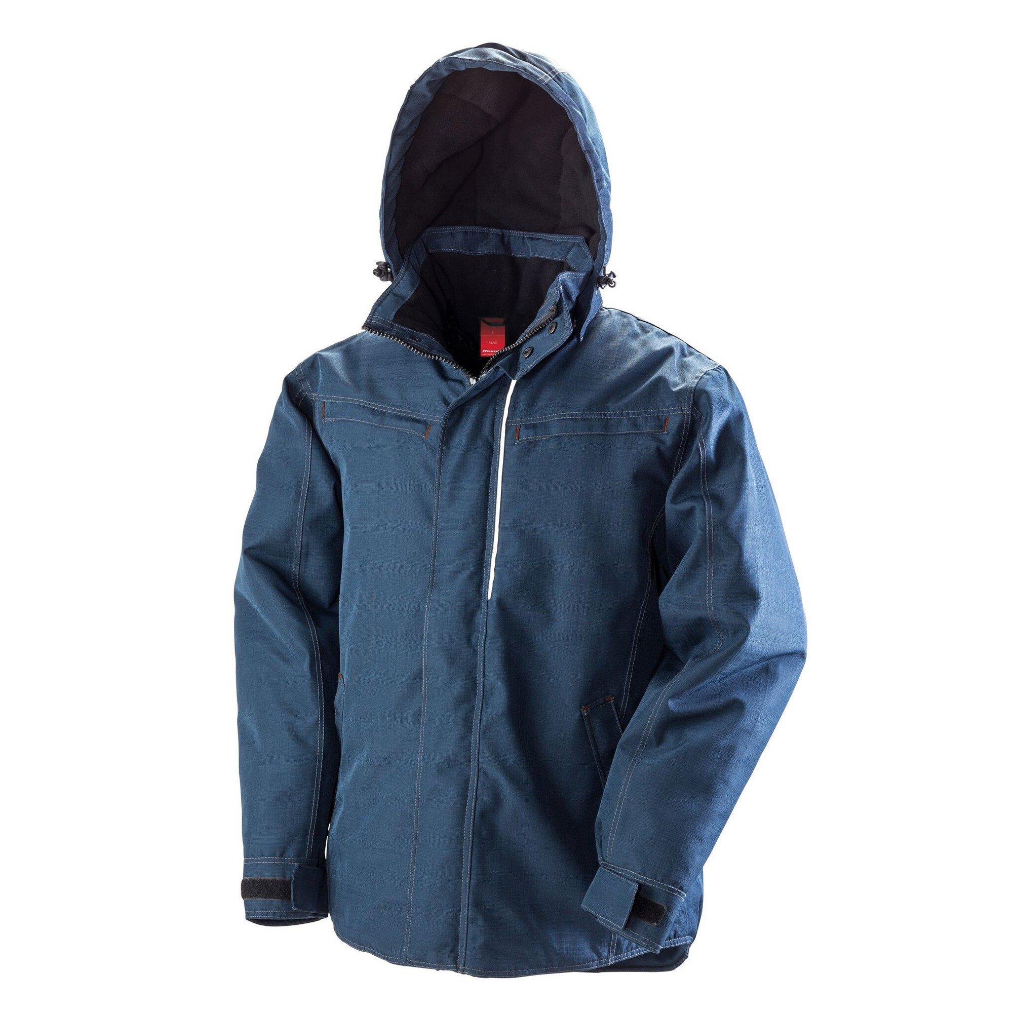 Result wasserfeste Denim Textur Rugged Jacke
