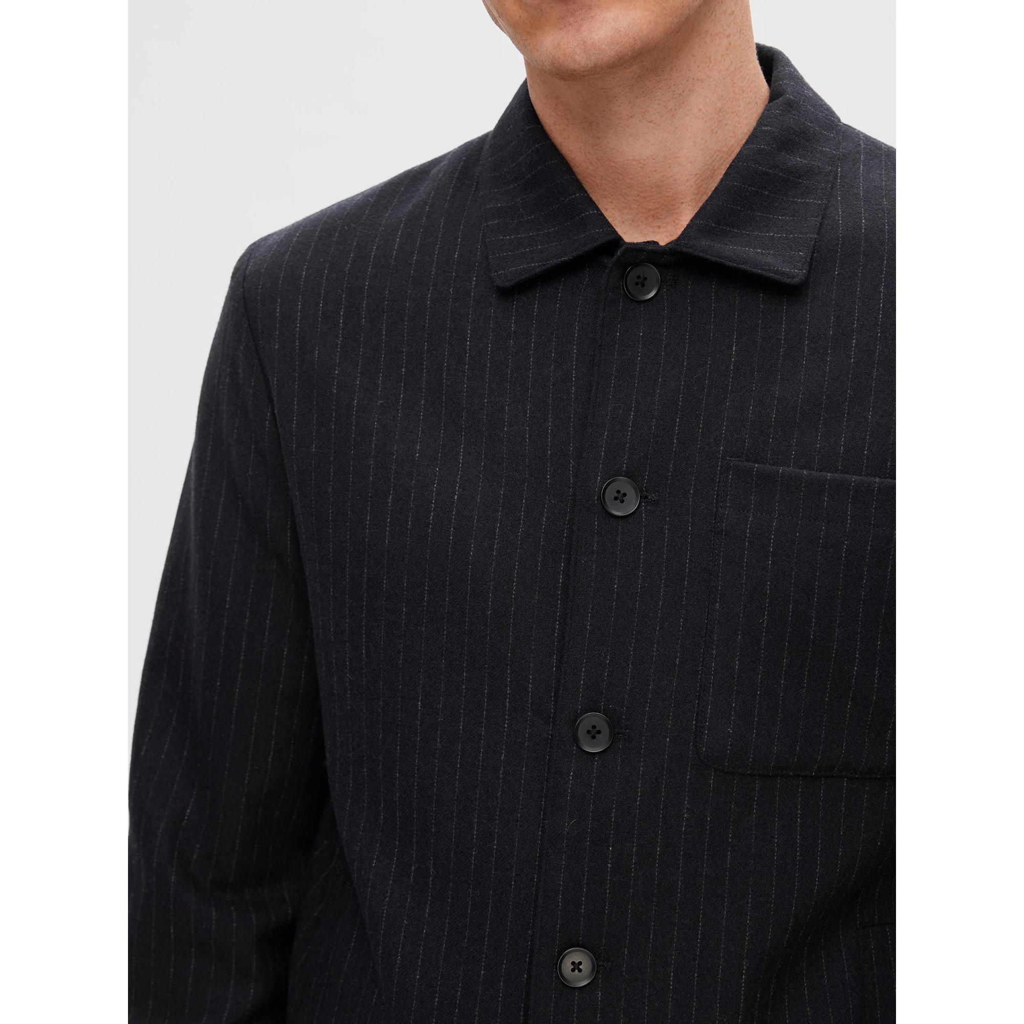 SELECTED SLHReg-Ayr Pinstriped Hybrid Blazer