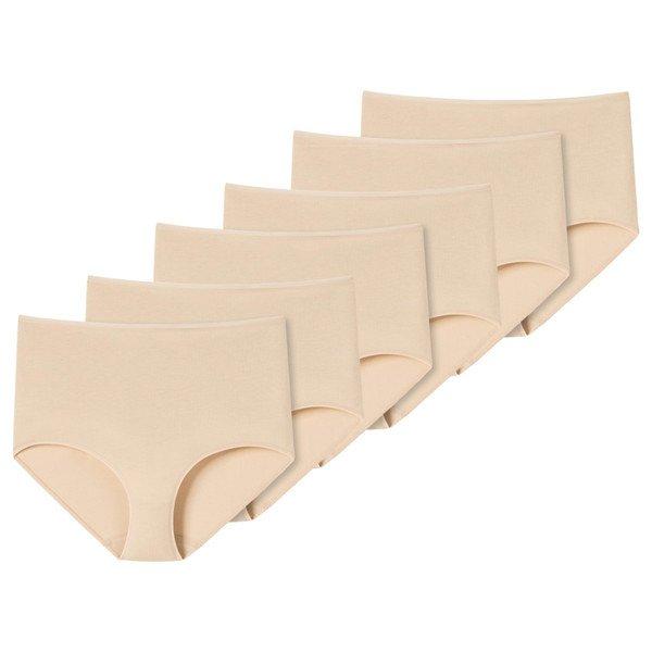 Schiesser 6er Pack 95/5 Organic Cotton - Maxi-Slip