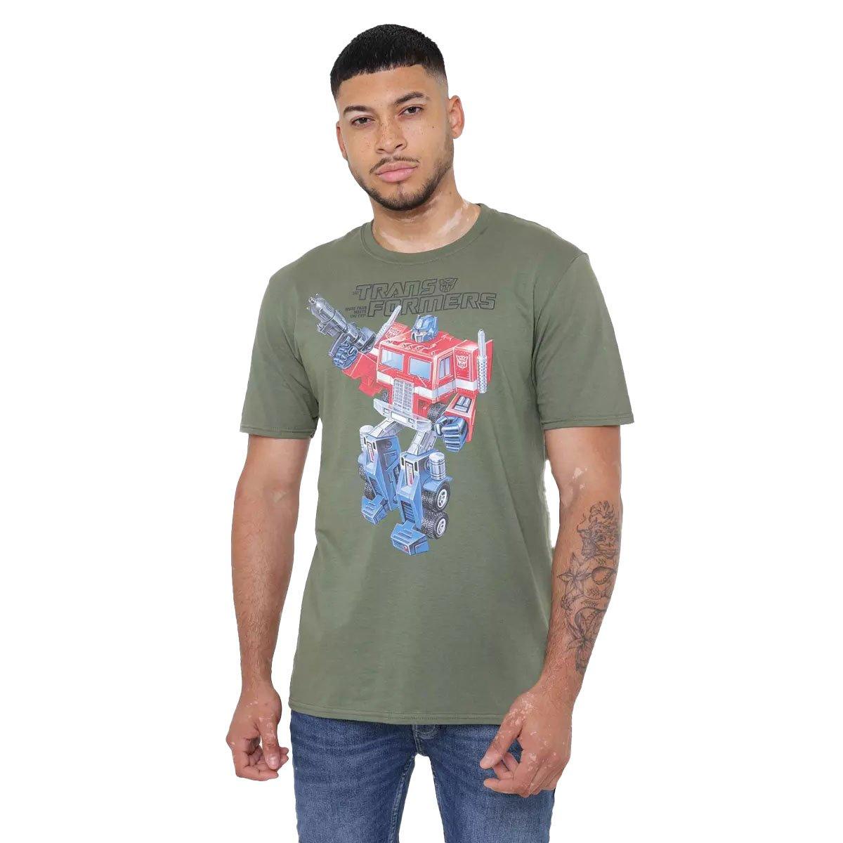TRANSFORMERS Optimus Prime Print T-Shirt