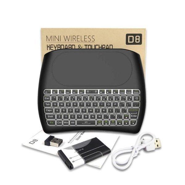 eStore D8 Mini Wireless Tastatur und Touchpad